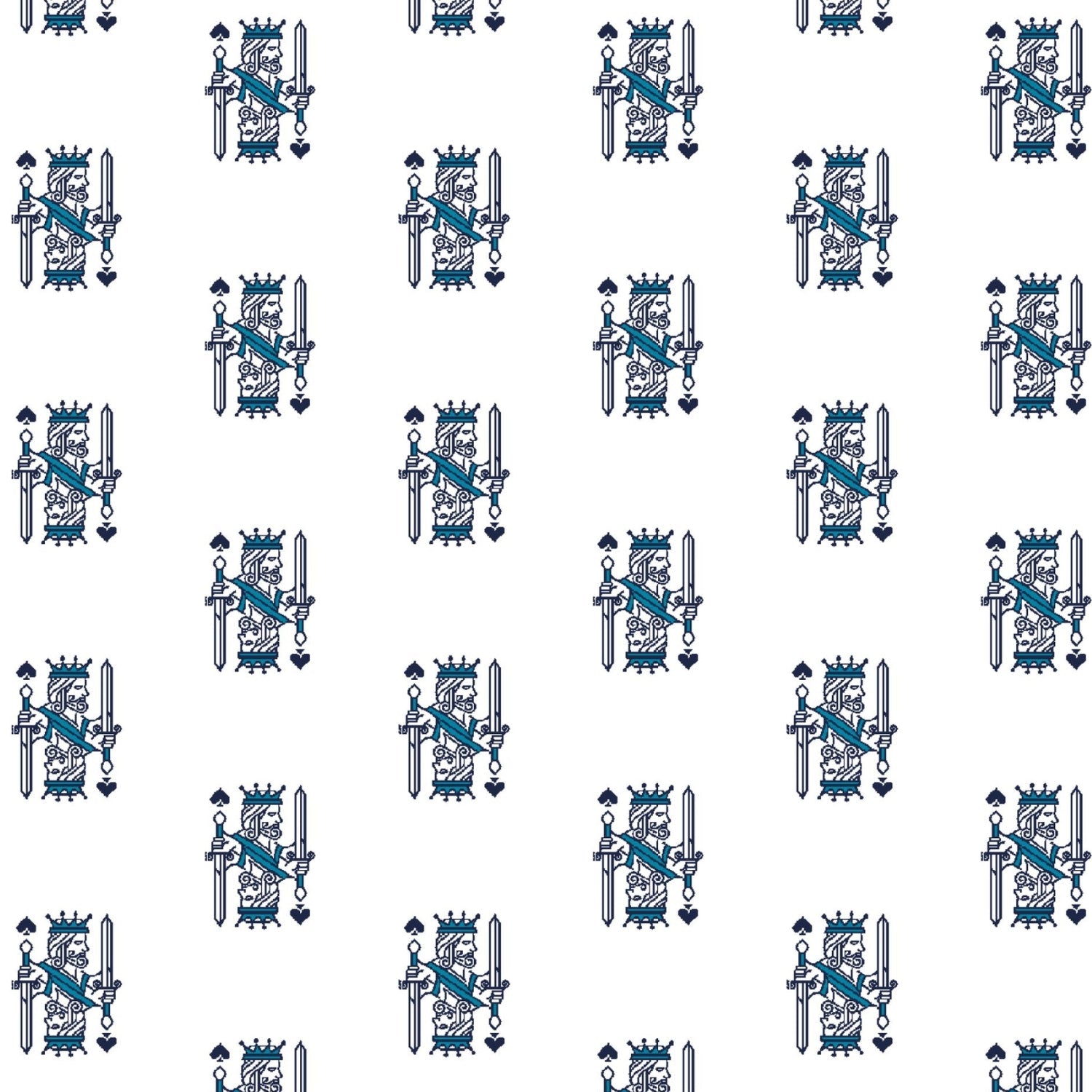 King of Spades Print Short Sleeve Polo – 94170 (Modern Fit)